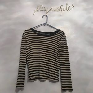 🌈 FOREVER 21 STRIPED CROP TOP🌈